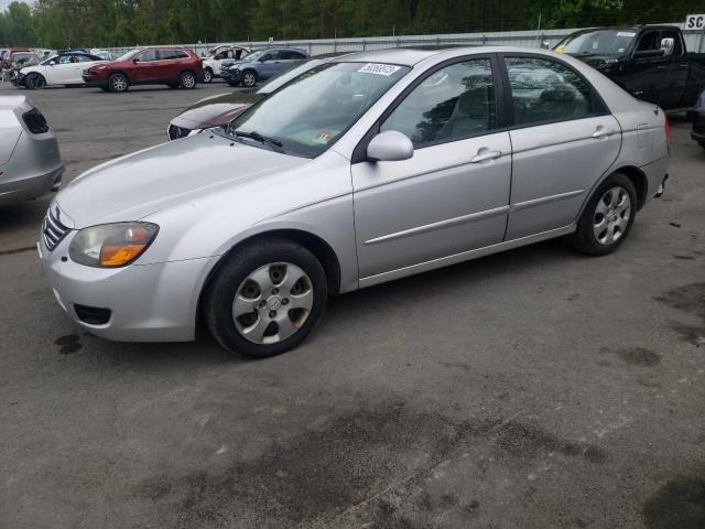 KIA SPECTRA EX 2009 with VIN KNAFE222295622666 - Photo from auction