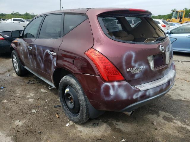 Photo 2 from auction – 2006 NISSAN MURANO SL with VIN JN8AZ08T16W429456