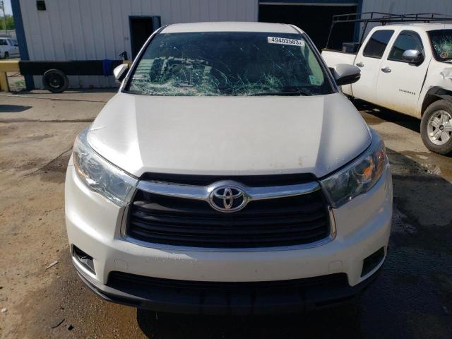 Photo 5 from auction – 2016 TOYOTA HIGHLANDER with VIN 5TDZKRFH5GS135369