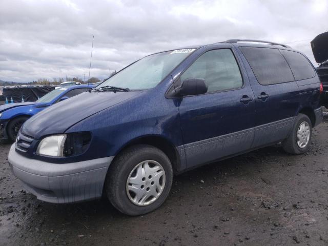 TOYOTA SIENNA CE 2002 with VIN 4T3ZF19C32U449793 - Photo from auction
