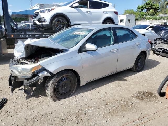 TOYOTA COROLLA L 2014 with VIN 2T1BURHE7EC205507 - Photo from auction