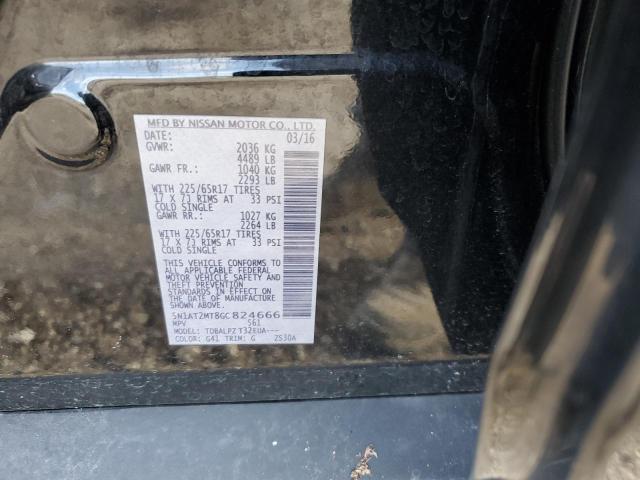 Photo 14 from auction – 2016 NISSAN ROGUE S with VIN 5N1AT2MT8GC824666