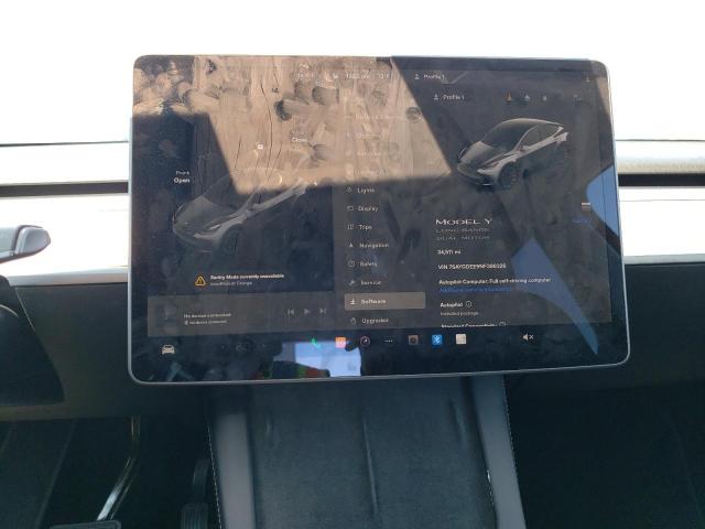 Photo 9 from auction – 2022 TESLA MODEL Y with VIN 7SAYGDEE9NF386326