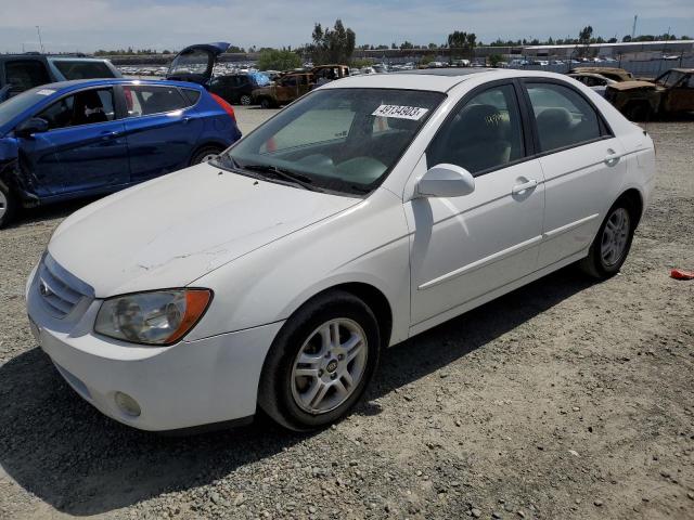 KIA SPECTRA LX 2005 with VIN KNAFE122055174318 - Photo from auction