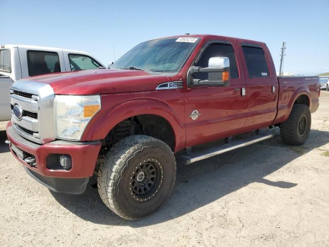 FORD F250 SUPER 2014 with VIN 1FT7W2BT0EEB35215 - Photo from auction
