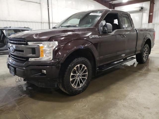 FORD F150 SUPER 2018 with VIN 1FTEX1EPXJKE44683 - Photo from auction