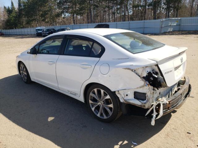 Photo 2 from auction – 2012 HONDA CIVIC SI with VIN 2HGFB6E57CH700904