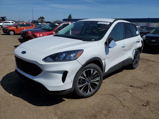 FORD ESCAPE SEL 2021 with VIN 1FMCU9H97MUB24091 - Photo from auction