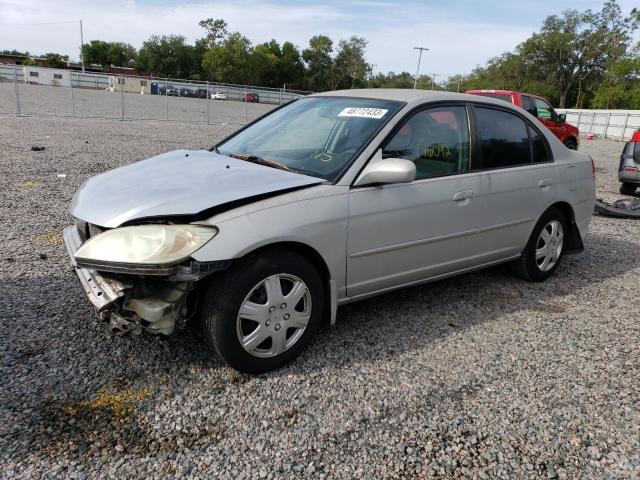 Photo 1 from auction – 2004 HONDA CIVIC with VIN 2HGES16354H553186