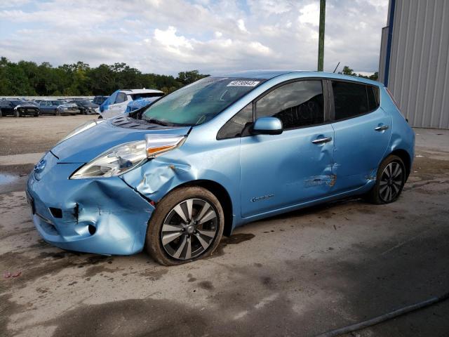 NISSAN LEAF S 2015 z numerem VIN 1N4AZ0CPXFC329076 - Zdjęcie z aukcji