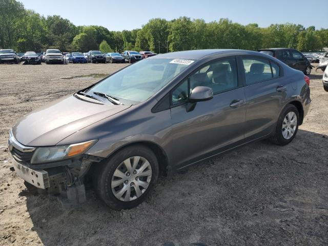 HONDA CIVIC LX 2012 مع رقم تعريف المركبة 19XFB2F55CE057342 - صورة من المزاد