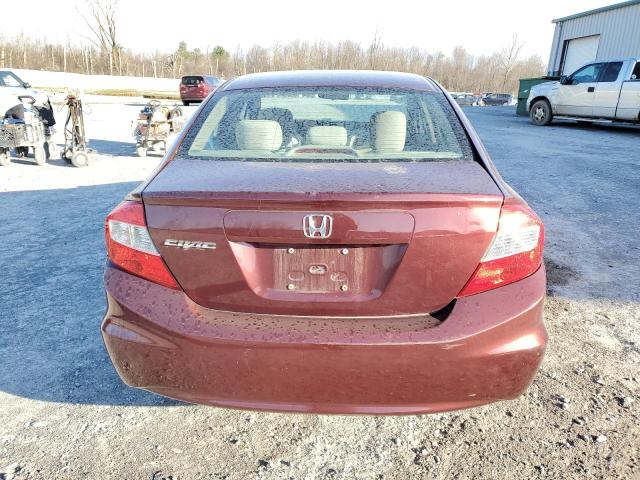 Photo 6 from auction – 2012 HONDA CIVIC LX with VIN 2HGFB2F52CH534752