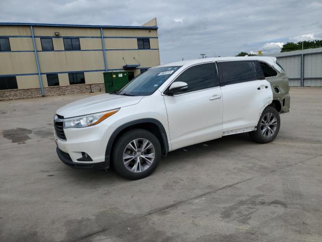 TOYOTA HIGHLANDER 2015 مع رقم تعريف المركبة 5TDZKRFH4FS060050 - صورة من المزاد