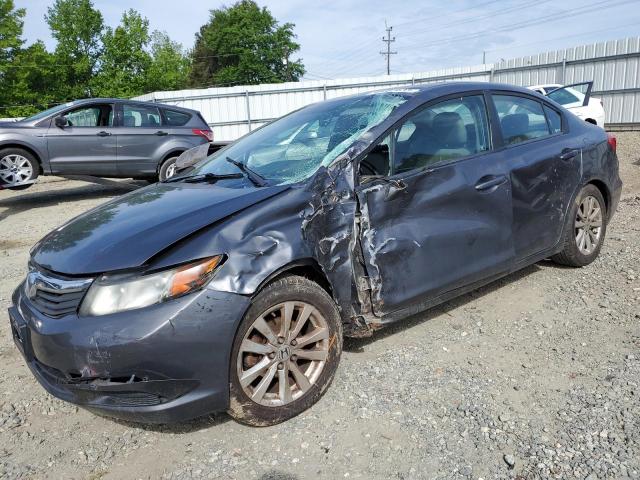 HONDA CIVIC EXL 2012 with VIN 19XFB2F96CE343168 - Photo from auction