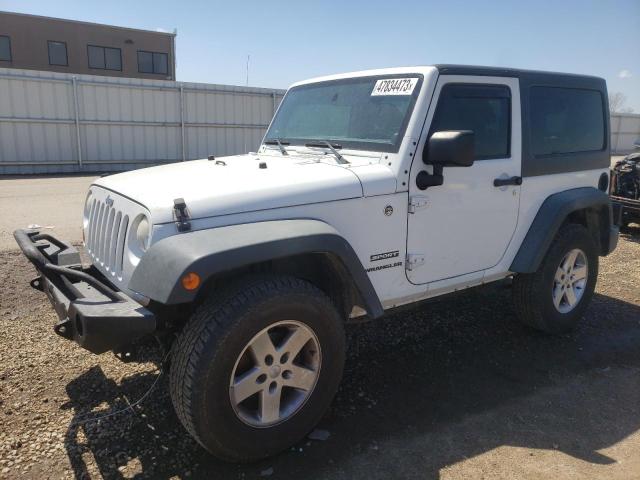 JEEP WRANGLER S 2012 with VIN 1C4AJWAG9CL185250 - Photo from auction