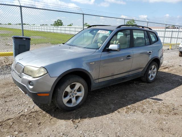 BMW X3 3.0SI 2007 with VIN WBXPC934X7WF19854 - Photo from auction