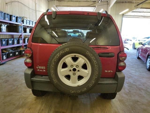 Photo 6 from auction – 2005 JEEP LIBERTY SP with VIN 1J4GL48K05W692438