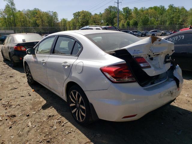 Photo 2 from auction – 2015 HONDA CIVIC EXL with VIN 19XFB2F91FE228286