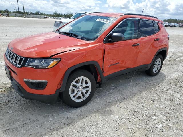 JEEP COMPASS SP 2020 with VIN 3C4NJDAB1LT255953 - Photo from auction