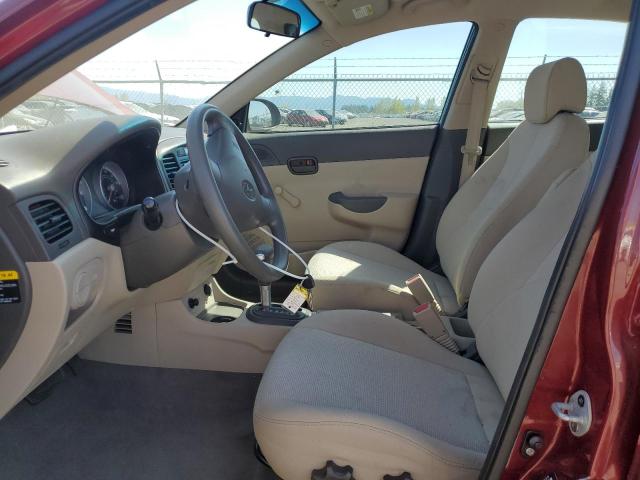 Photo 7 from auction – 2008 HYUNDAI ACCENT GLS with VIN KMHCN46C98U272229