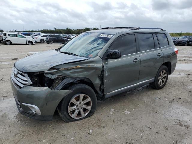 TOYOTA HIGHLANDER 2013 مع رقم تعريف المركبة 5TDZA3EH5DS037889 - صورة من المزاد