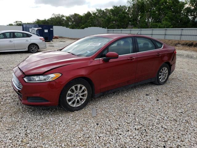 FORD FUSION S 2016 with VIN 3FA6P0G79GR186338 - Photo from auction