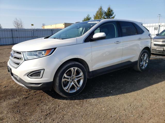 FORD EDGE TITAN 2017 with VIN 2FMPK4K85HBB38397 - Photo from auction