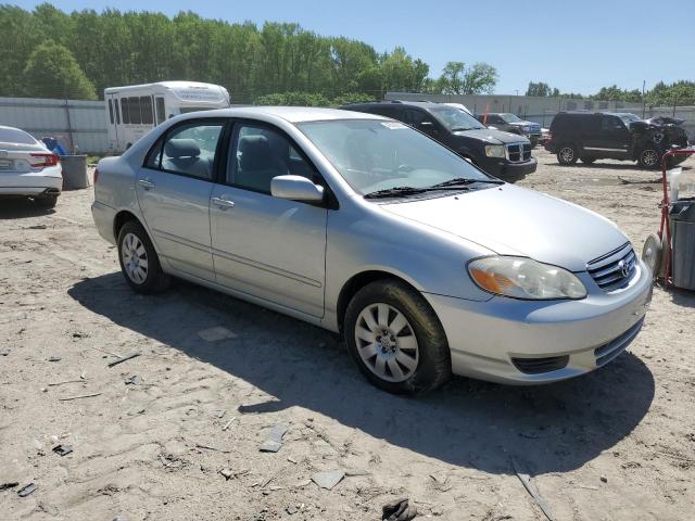 Photo 4 from auction – 2004 TOYOTA COROLLA CE with VIN 2T1BR32E54C296265