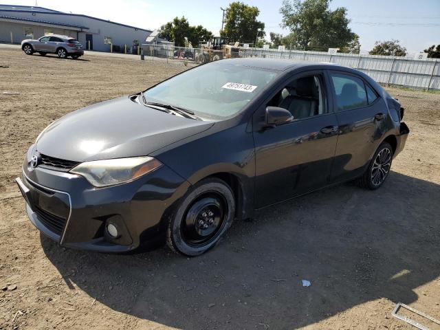TOYOTA COROLLA L 2014 with VIN 5YFBURHE2EP094199 - Photo from auction
