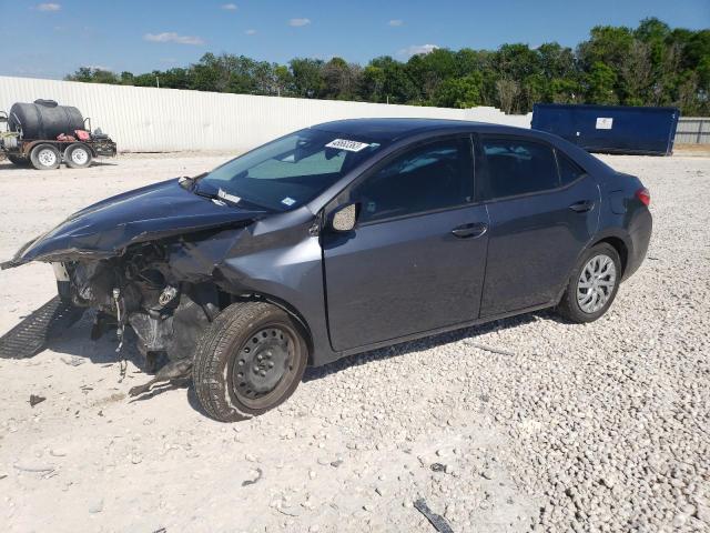 TOYOTA COROLLA L 2018 with VIN 5YFBURHE1JP757854 - Photo from auction