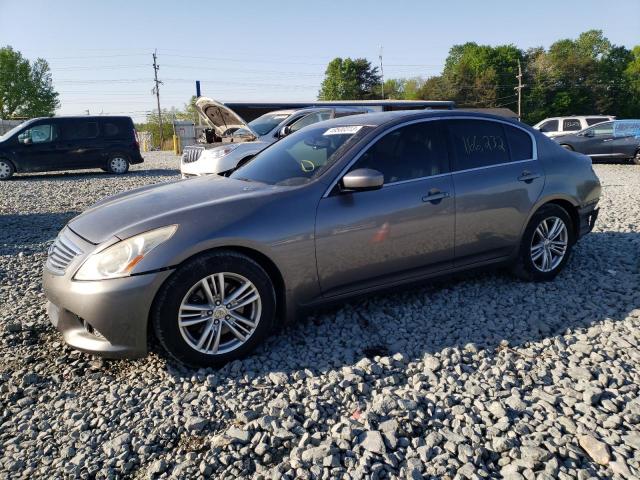 INFINITI G37 BASE 2012 with VIN JN1CV6AP3CM627997 - Photo from auction
