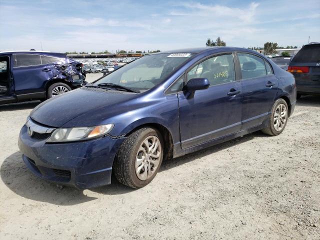 HONDA CIVIC LX 2009 with VIN 19XFA16519E043606 - Photo from auction