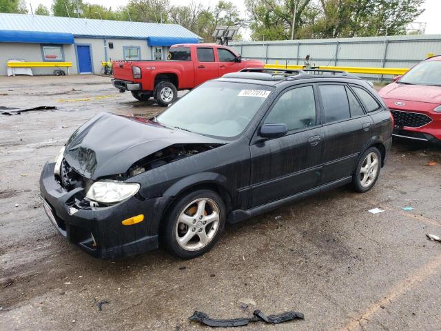 MAZDA PROTEGE PR 2002 with VIN JM1BJ246721475240 - Photo from auction