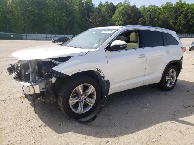 TOYOTA HIGHLANDER 2014 with VIN 5TDYKRFH6ES025455 - Photo from auction