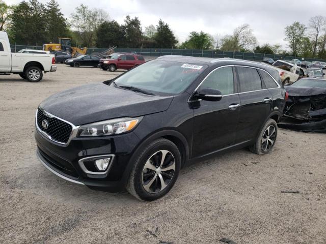KIA SORENTO EX 2016 with VIN 5XYPH4A56GG092955 - Photo from auction