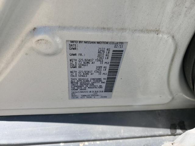 Photo 14 from auction – 2015 NISSAN ROGUE S with VIN 5N1AT2MV4FC833638