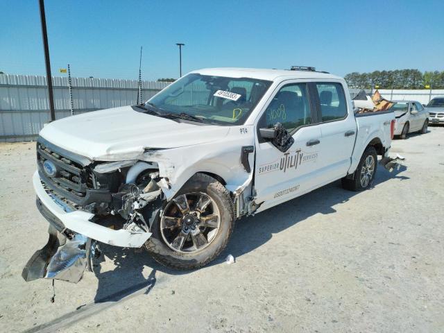 FORD F150 SUPER 2021 with VIN 1FTFW1E50MFD12650 - Photo from auction