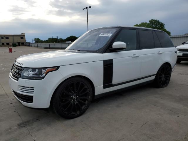 LAND ROVER RANGE ROVE 2017 with VIN SALGR2FV0HA378742 - Photo from auction