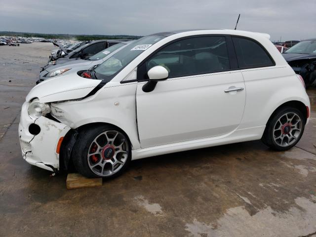 FIAT 500 SPORT 2015 with VIN 3C3CFFBR9FT527979 - Photo from auction