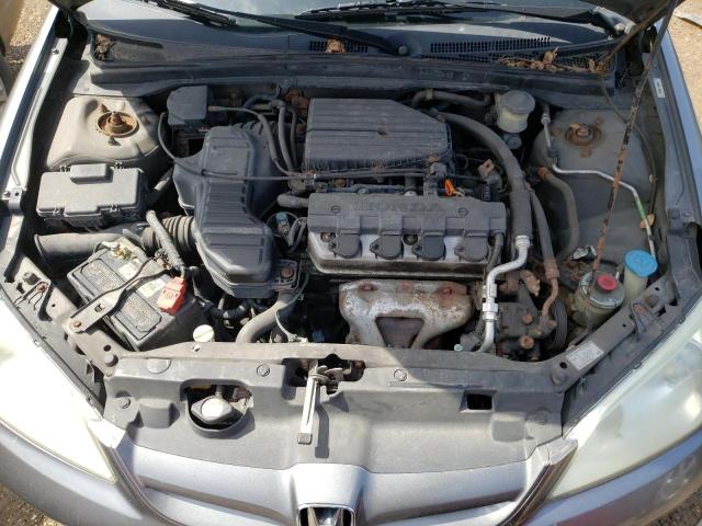 Photo 11 from auction – 2004 HONDA CIVIC LX with VIN 2HGES16534H609353