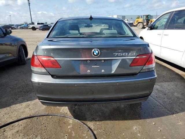 Photo 6 from auction – 2007 BMW 750 with VIN WBAHN83577DT77239