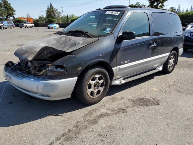 NISSAN QUEST SE 2000 with VIN 4N2XN11T7YD845539 - Photo from auction