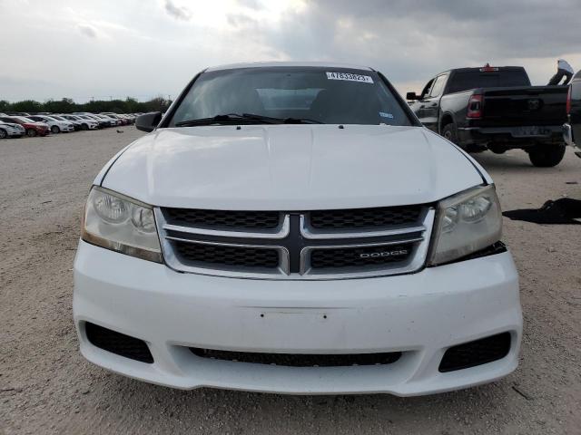Photo 5 from auction – 2012 DODGE AVENGER SE with VIN 1C3CDZAG9CN289201