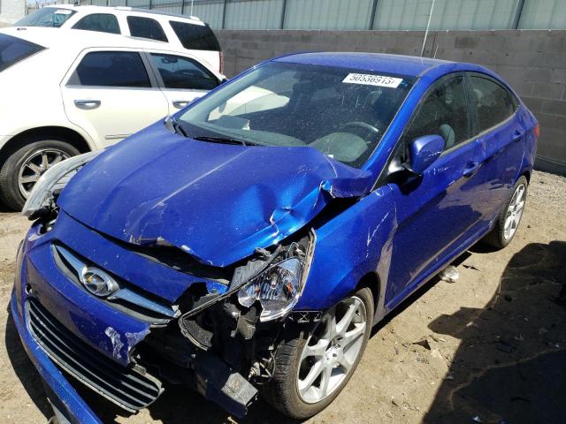 HYUNDAI ACCENT GLS 2013 with VIN KMHCT4AE7DU499248 - Photo from auction