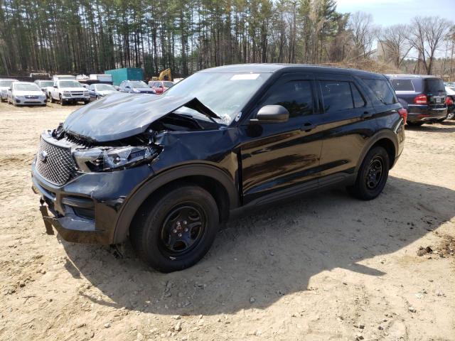 FORD EXPLORER P 2021 with VIN 1FM5K8AB9MGA41945 - Photo from auction