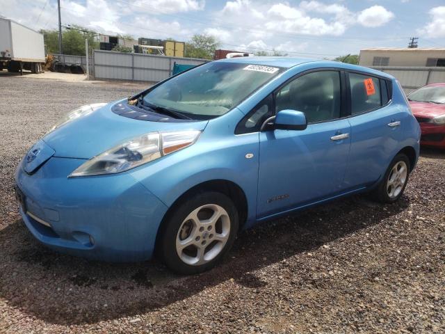 NISSAN LEAF SV 2011 with VIN JN1AZ0CP6BT005582 - Photo from auction