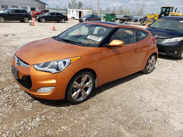 HYUNDAI VELOSTER 2016 مع رقم تعريف المركبة KMHTC6AD3GU302485 - صورة من المزاد