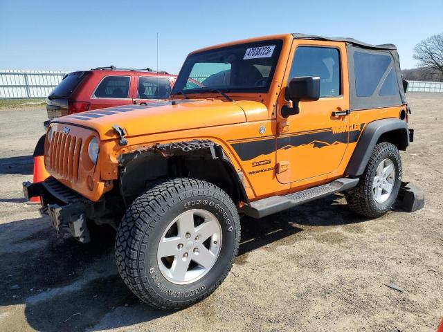 JEEP WRANGLER S 2012 with VIN 1C4AJWAG5CL193331 - Photo from auction