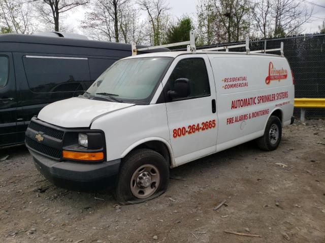 CHEVROLET EXPRESS G2 2017 with VIN 1GCWGAFFXH1136021 - Photo from auction