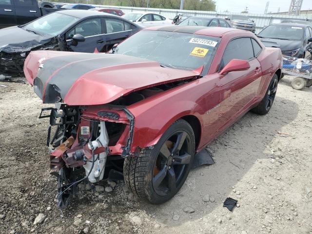 CHEVROLET CAMARO LT 2012 with VIN 2G1FF1E37C9206887 - Photo from auction